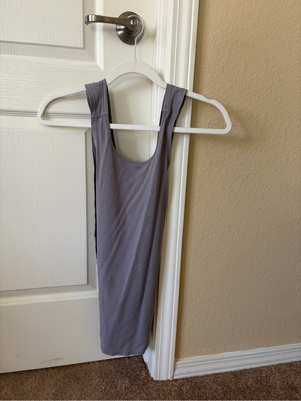 Gray Sleeveless P’tula Workout Top
